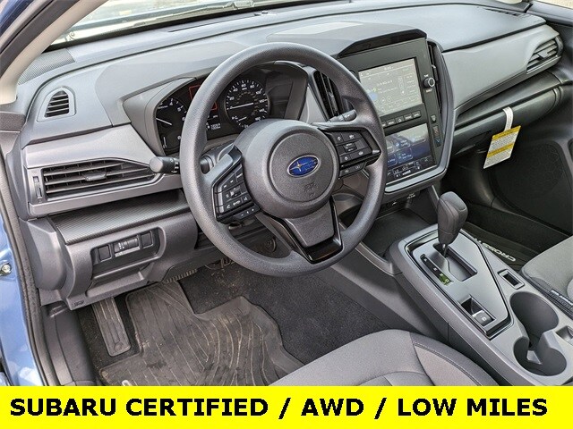 Certified 2024 Subaru Crosstrek Base with VIN JF2GUABC7RH869520 for sale in North Aurora, IL