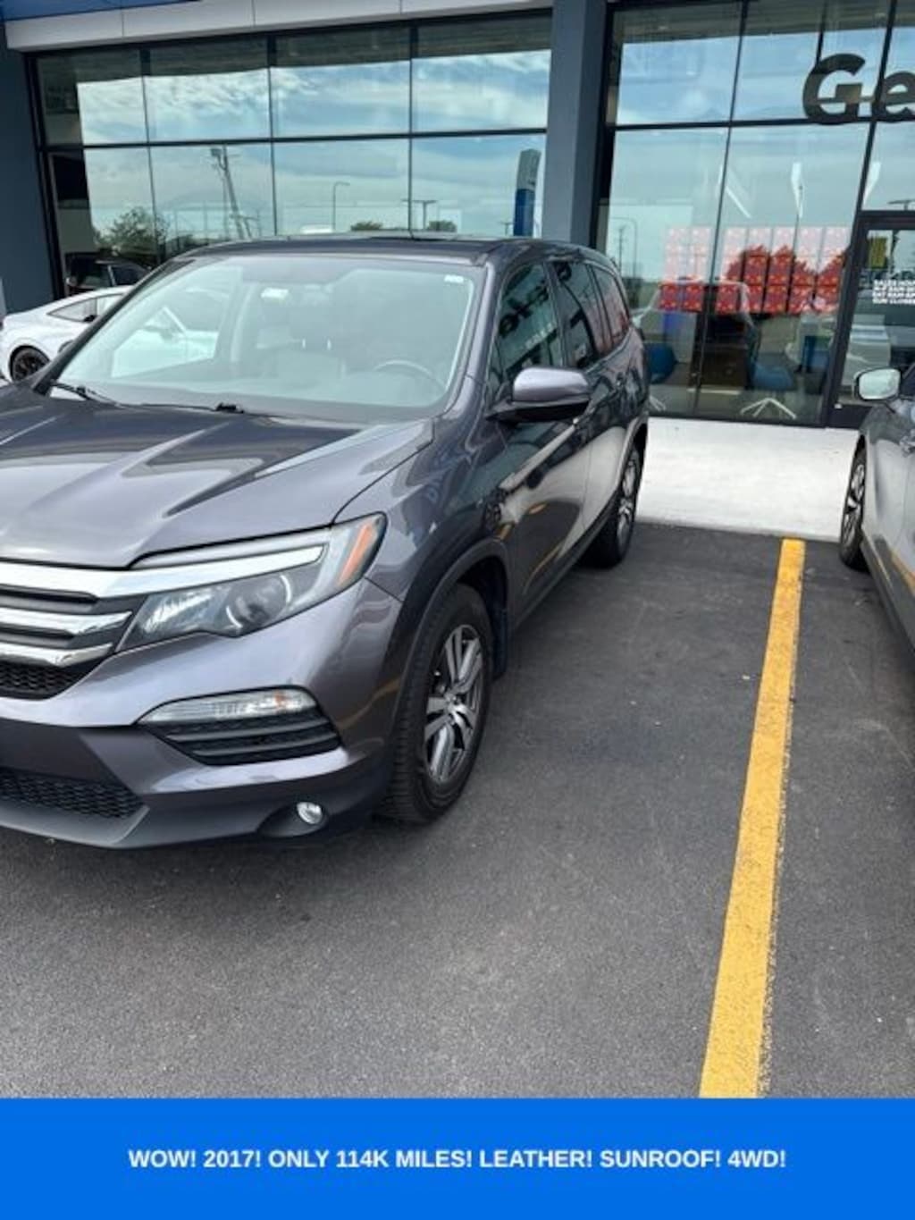 Used 2017 Honda Pilot EX-L w/Navigation AWD SUV