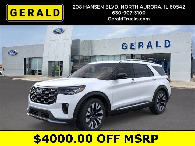 2026 Ford Explorer Platinum's photo