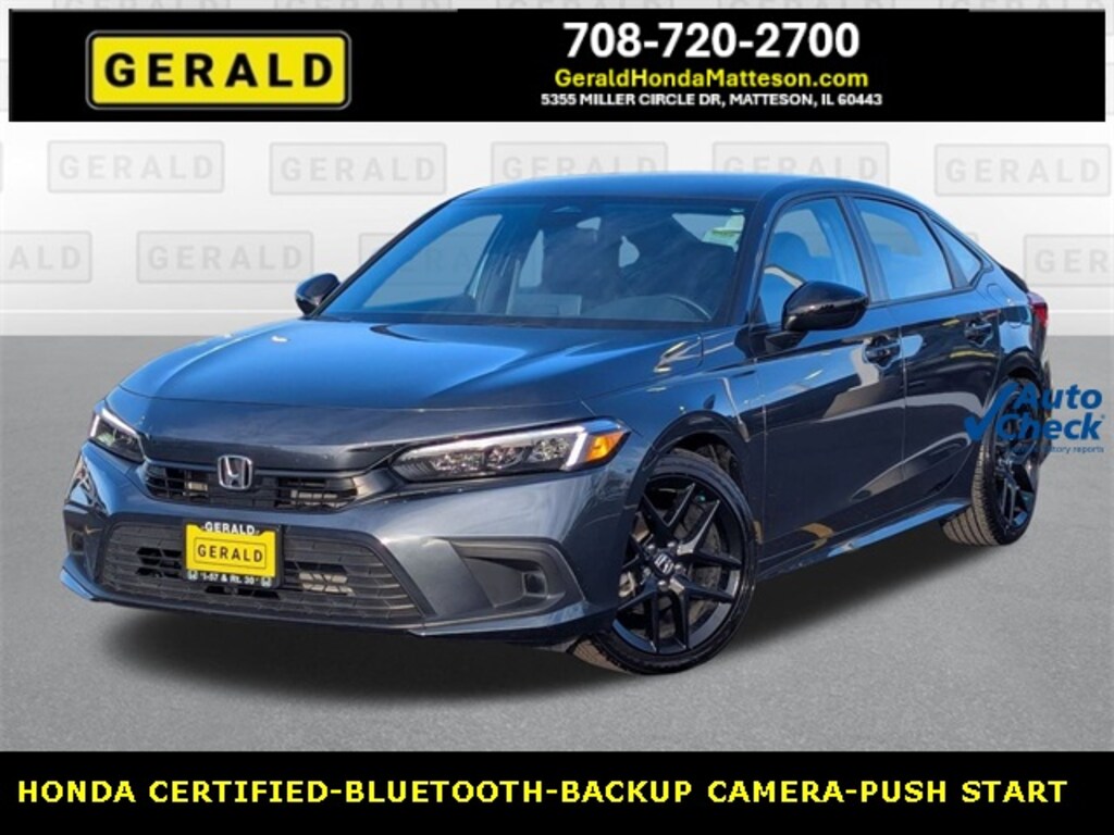 Certified 2024 Honda Civic Sport Sedan