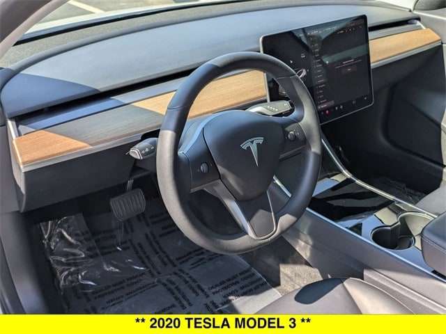 Used 2020 Tesla Model 3 Base with VIN 5YJ3E1EC7LF602648 for sale in North Aurora, IL