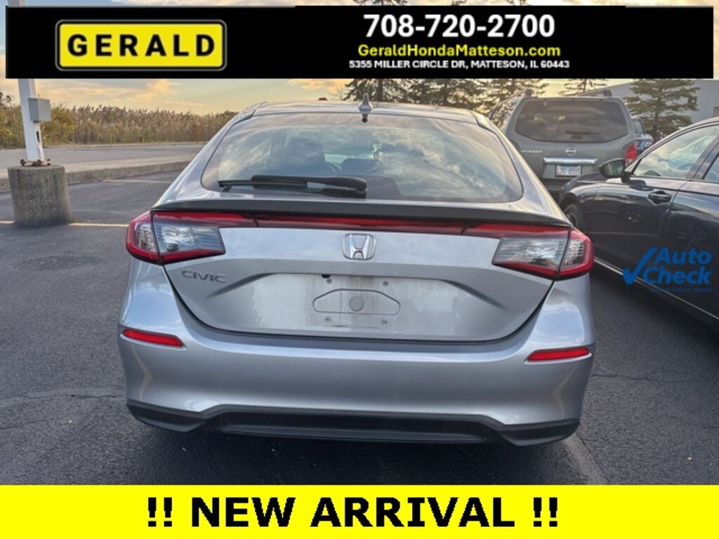 Certified 2023 Honda Civic LX Hatchback