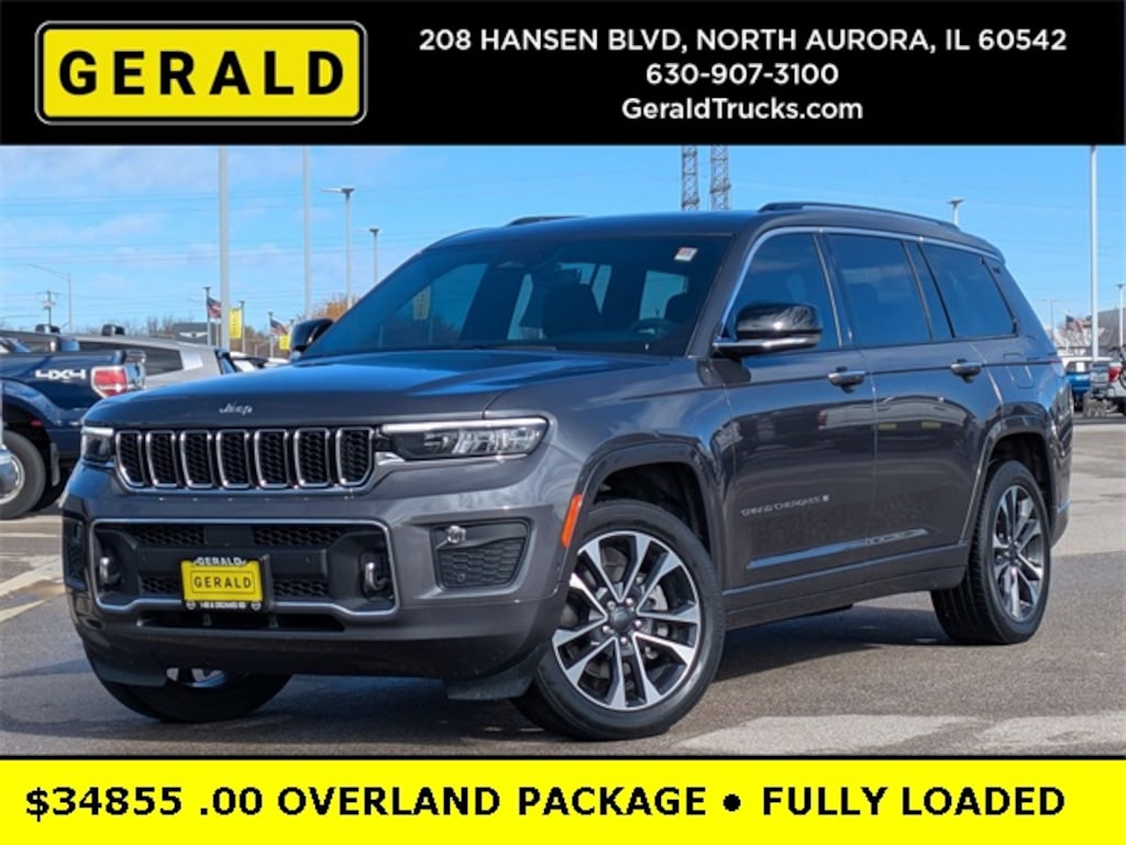 Used 2023 Jeep Grand Cherokee L Overland SUV