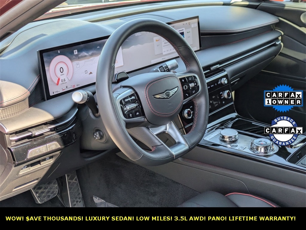 Certified 2025 GENESIS G80 Sport Advanced with VIN KMTGE4SD3SU261434 for sale in North Aurora, IL