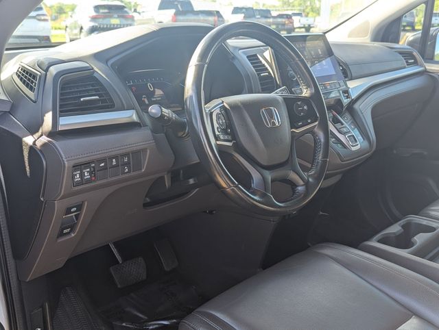Used 2018 Honda Odyssey EX-L with VIN 5FNRL6H73JB044936 for sale in North Aurora, IL