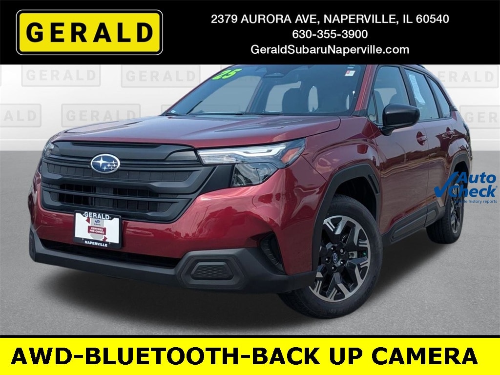 Certified 2025 Subaru Forester Base SUV
