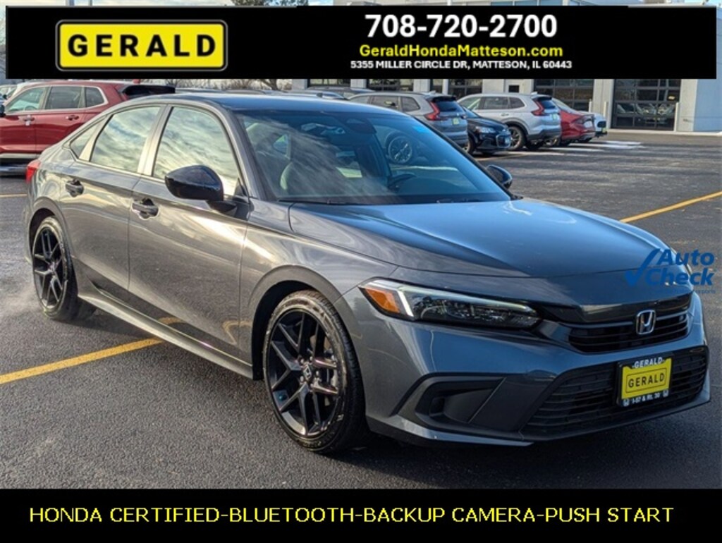 Certified 2024 Honda Civic Sport Sedan