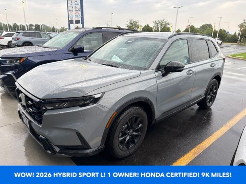 Certified 2026 Honda CR-V Hybrid Sport-L SUV