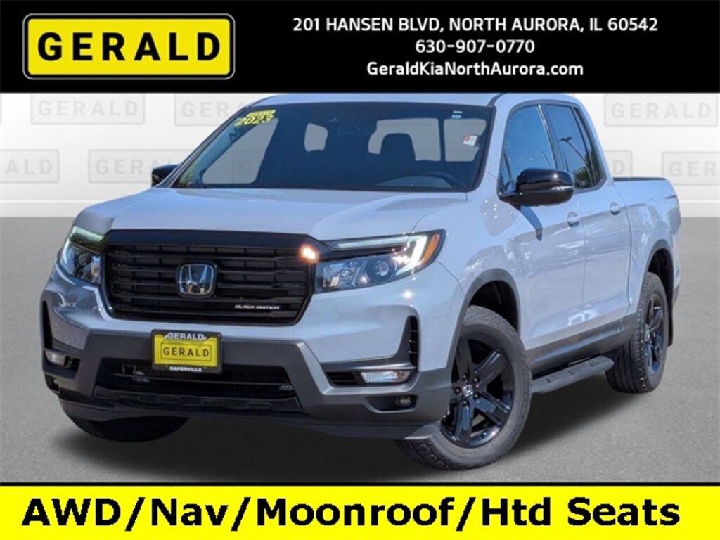 Used 2023 Honda Ridgeline Black Edition Truck Crew Cab