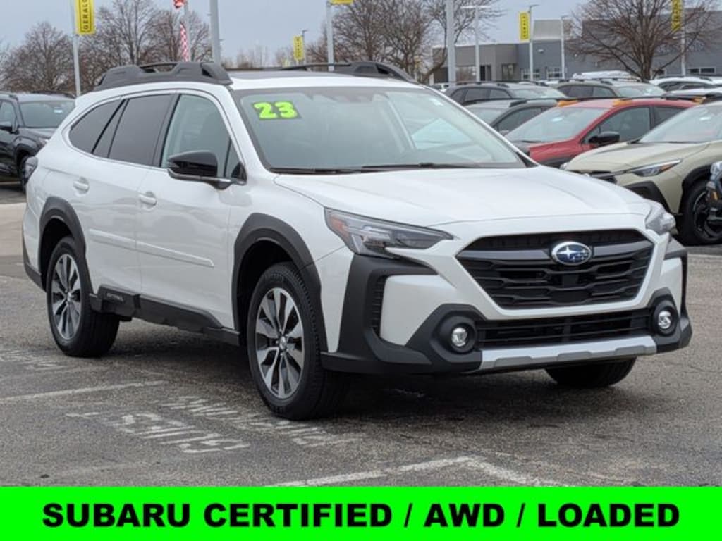 Certified 2023 Subaru Outback Limited SUV