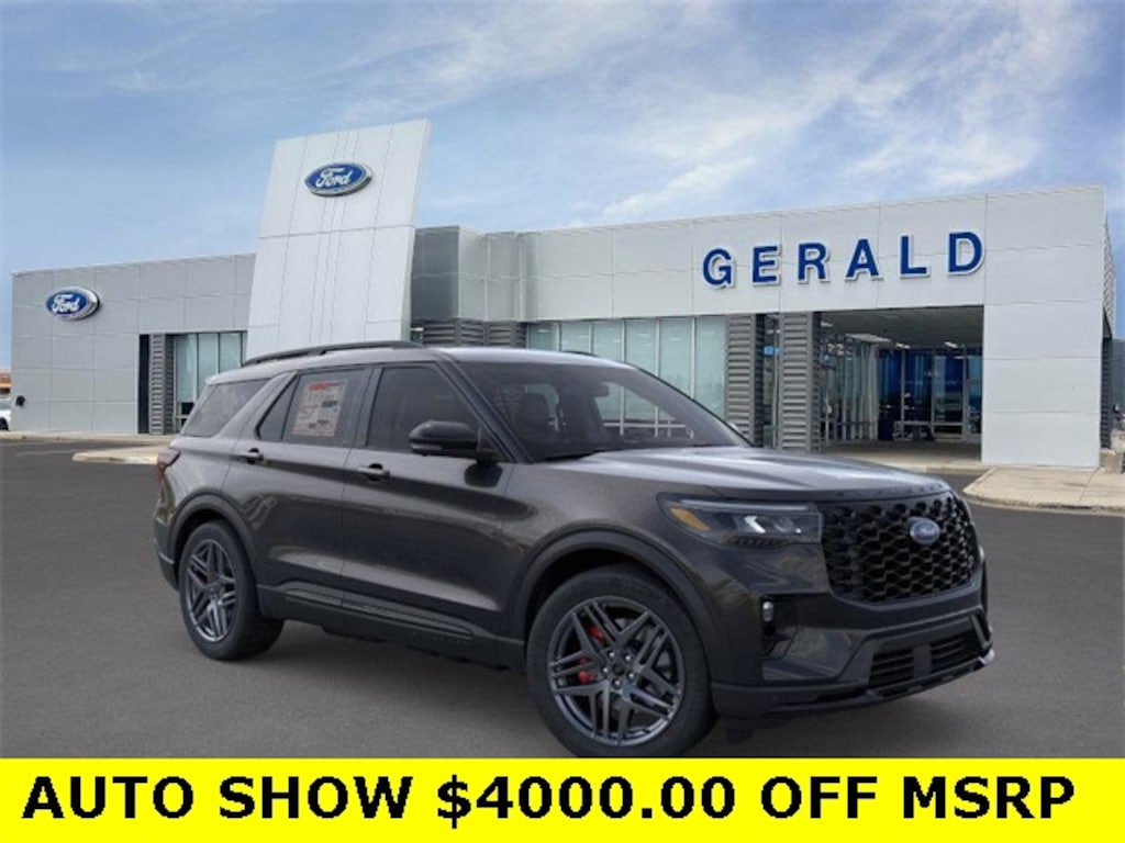 New 2026 Ford Explorer ST SUV