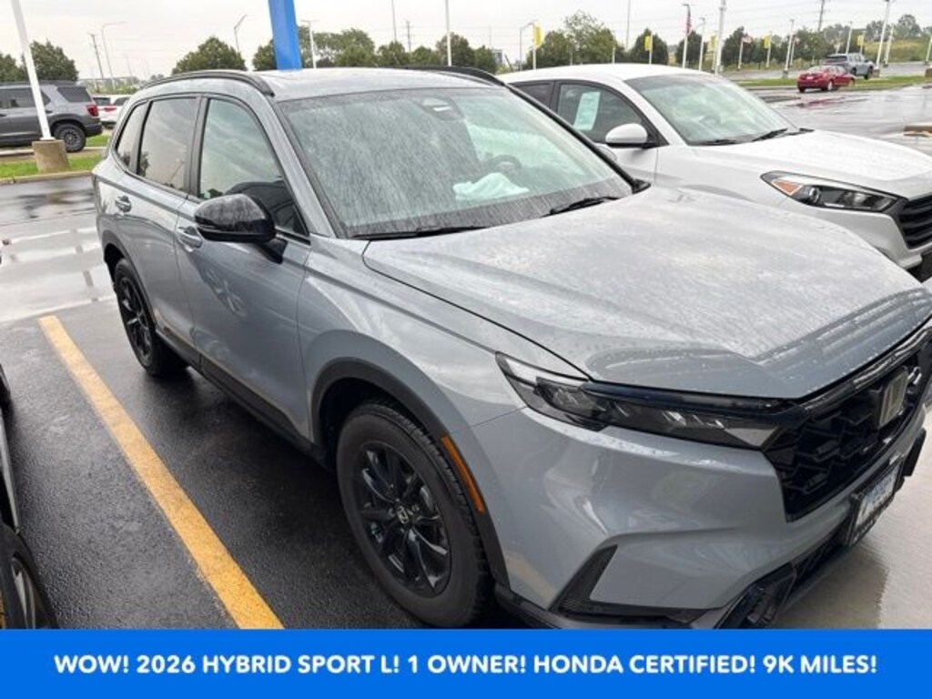 Certified 2026 Honda CR-V Hybrid Sport-L SUV