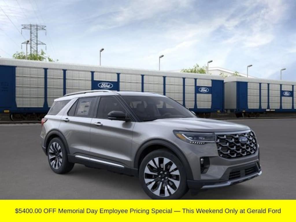 New 2026 Ford Explorer Platinum SUV