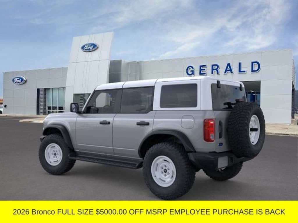 New 2026 Ford Bronco Heritage Edition SUV