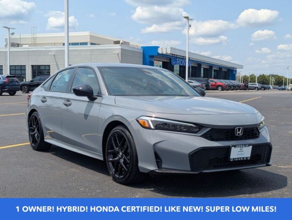 Certified 2026 Honda Civic Hybrid Sport Sedan