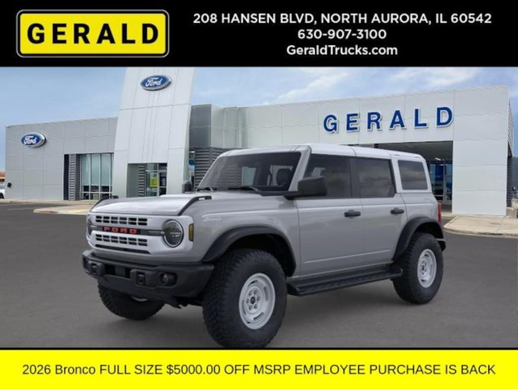 New 2026 Ford Bronco Heritage Edition SUV