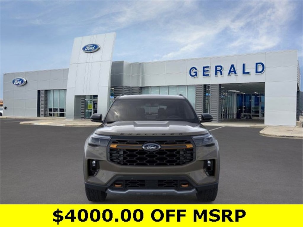 New 2026 Ford Explorer Tremor SUV