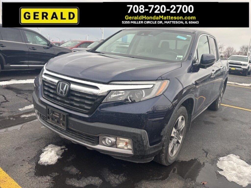 Used 2019 Honda Ridgeline RTL-E AWD Truck Crew Cab