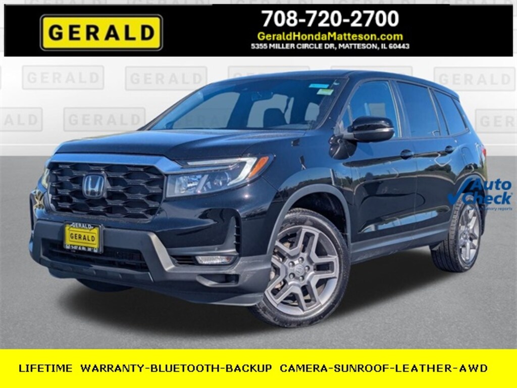 Certified 2023 Honda Passport EX-L SUV