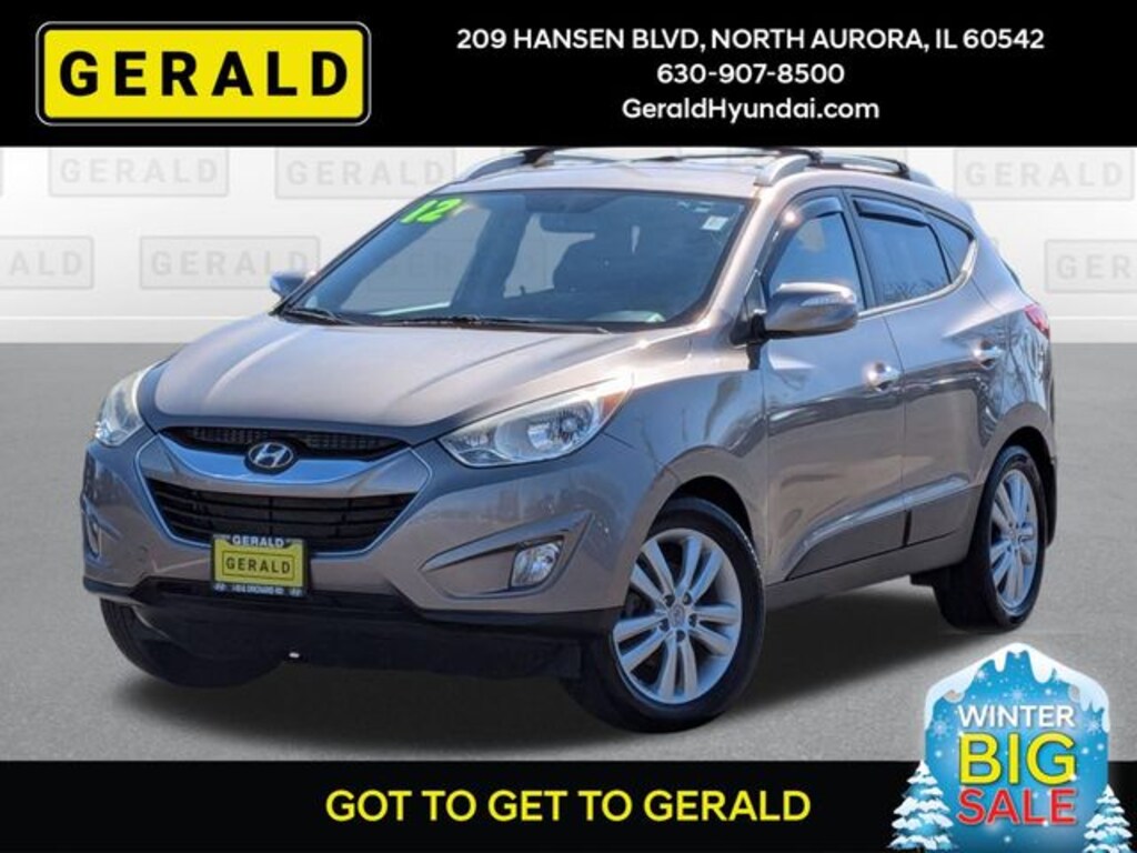 Used 2012 Hyundai Tucson Limited w/PZEV SUV