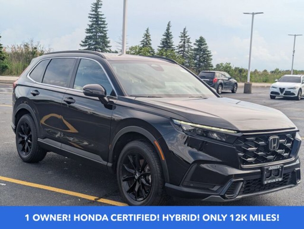 Certified 2024 Honda CR-V Hybrid Sport-L SUV