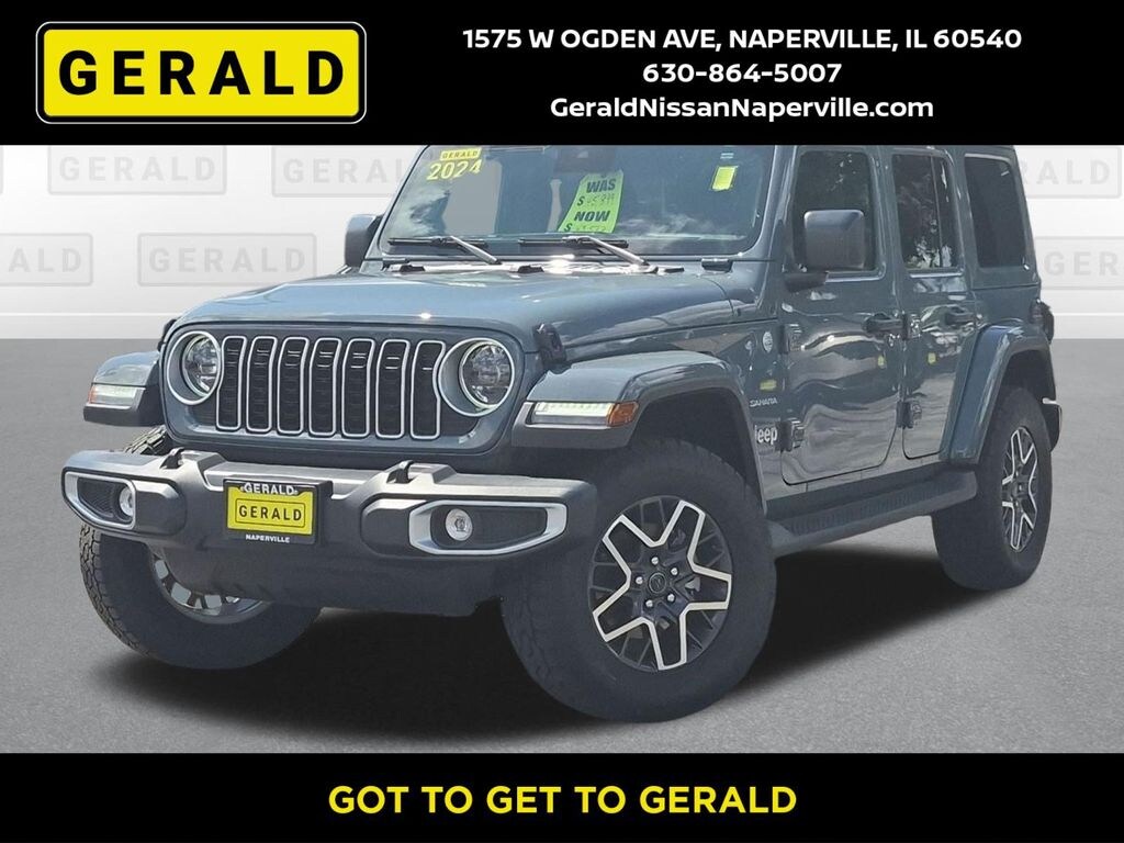 Certified 2024 Jeep Wrangler Sahara SUV
