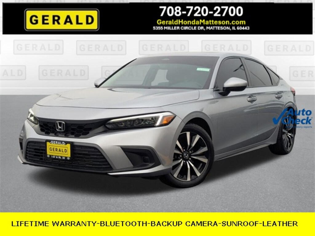 Certified 2024 Honda Civic EX-L Hatchback