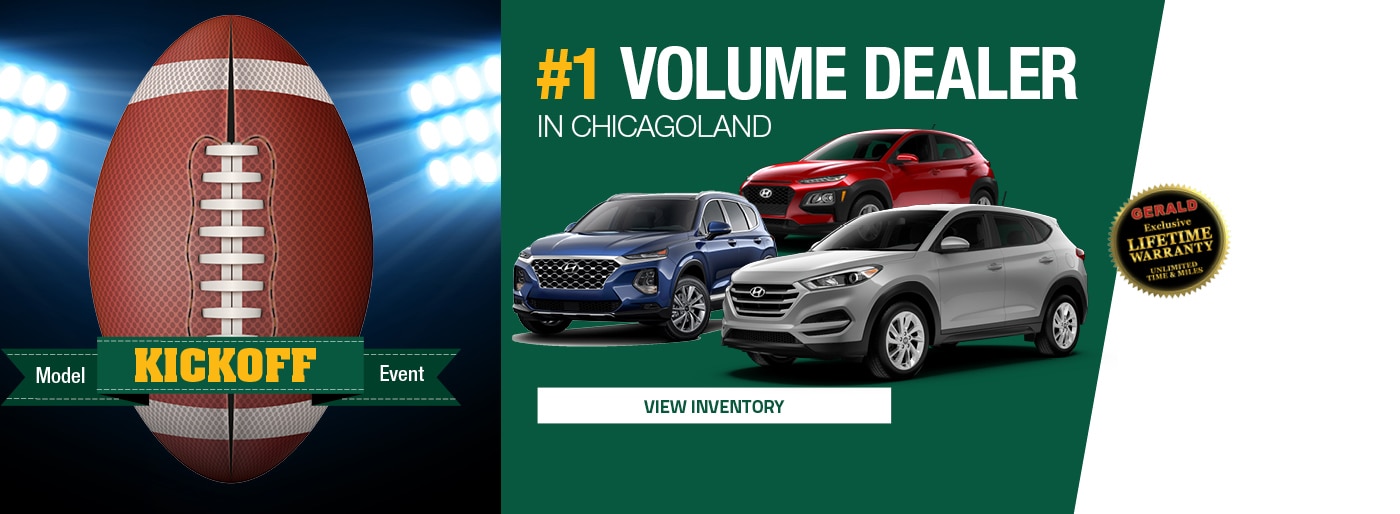 Gerald Hyundai of North Aurora, IL New & Used Hyundai Cars, Service