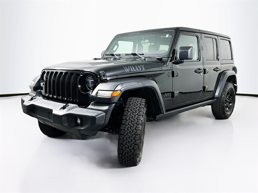 Used 2020 Jeep Wrangler Unlimited Willys with VIN 1C4HJXDN3LW264331 for sale in Augusta, GA