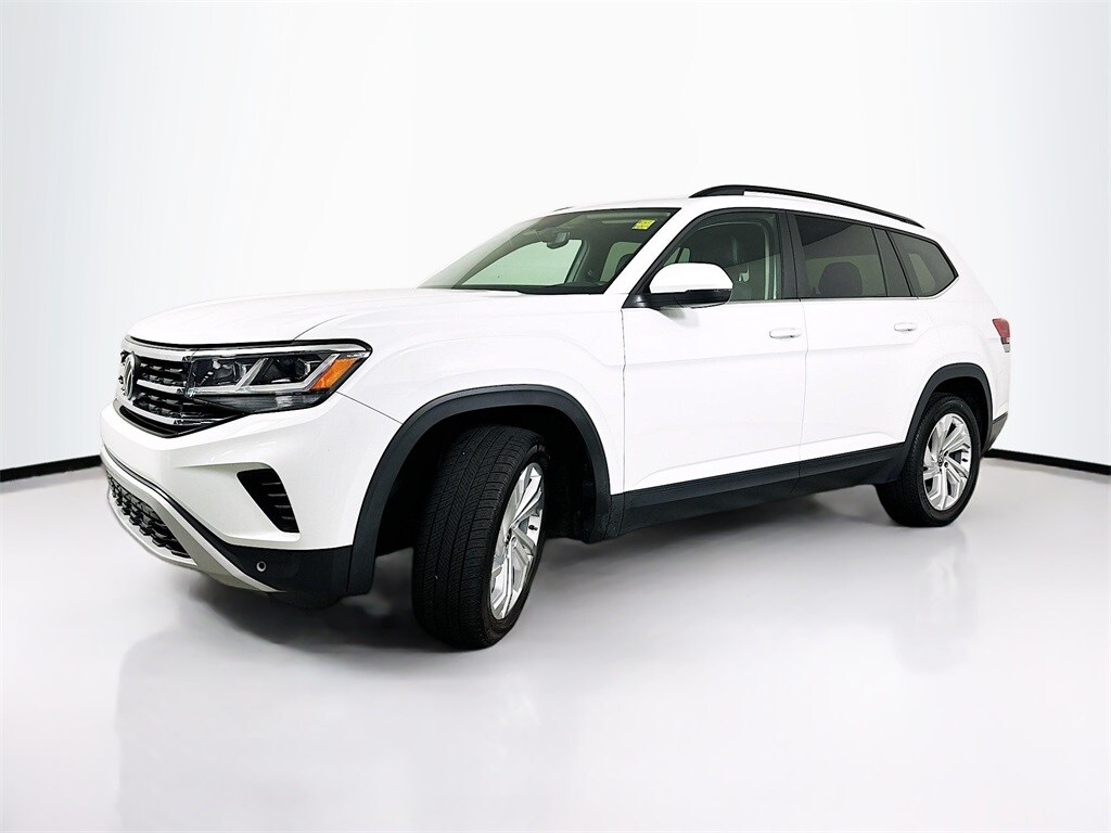 Used 2021 Volkswagen Atlas SE w/Tech with VIN 1V2WR2CA0MC556750 for sale in Augusta, GA