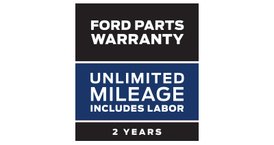 FORD PARTS WARRANTY: TWO YEARS. UNLIMITED MILEAGE. INCLUDES LABOR.** FORD PARTS WARRANTY: TWO YEARS. UNLIMITED MILEAGE. INCLUDES LABOR.**