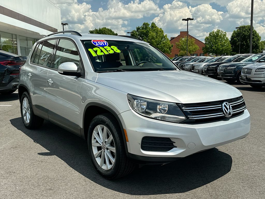 Used 2017 Volkswagen Tiguan S with VIN WVGAV7AX2HK048735 for sale in Evans, GA