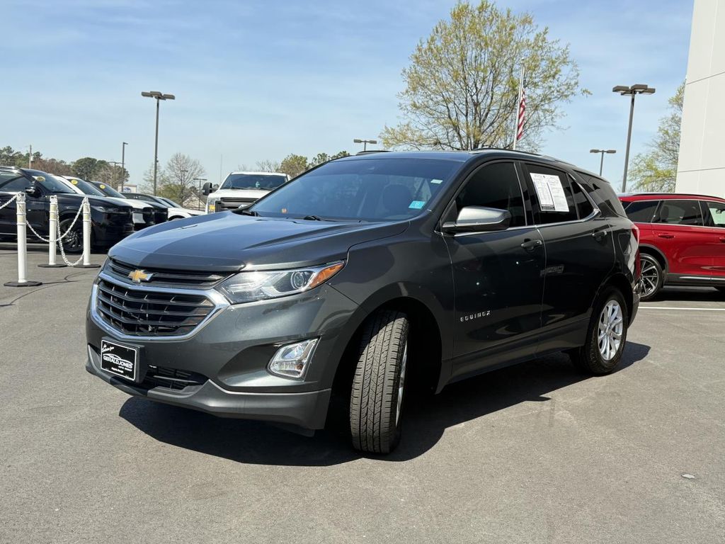 Used 2020 Chevrolet Equinox LT with VIN 3GNAXUEV9LS620281 for sale in Evans, GA