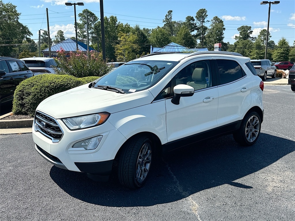 Used 2021 Ford EcoSport Titanium with VIN MAJ3S2KE4MC411326 for sale in Evans, GA