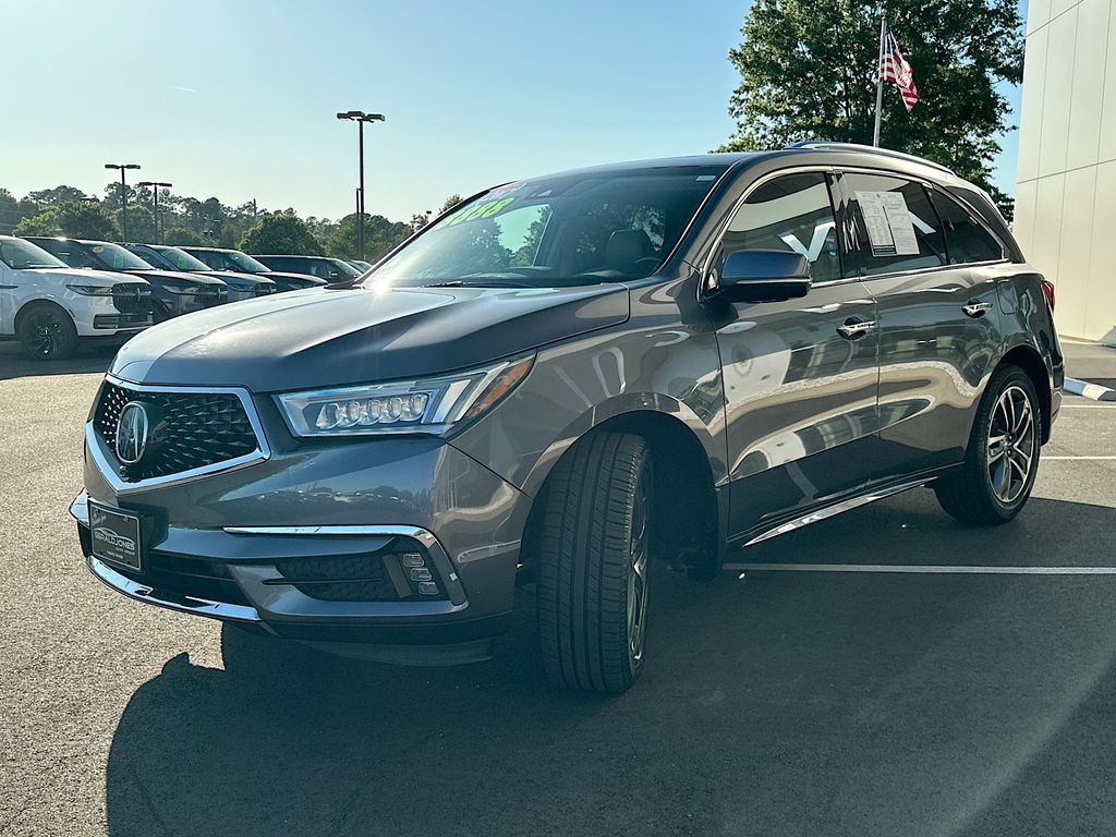 Used 2017 Acura MDX Advance Package with VIN 5FRYD4H89HB028593 for sale in Evans, GA