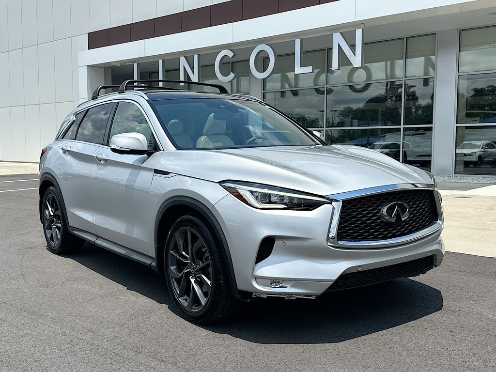 Used 2019 INFINITI QX50 Essential with VIN 3PCAJ5M12KF101790 for sale in Evans, GA