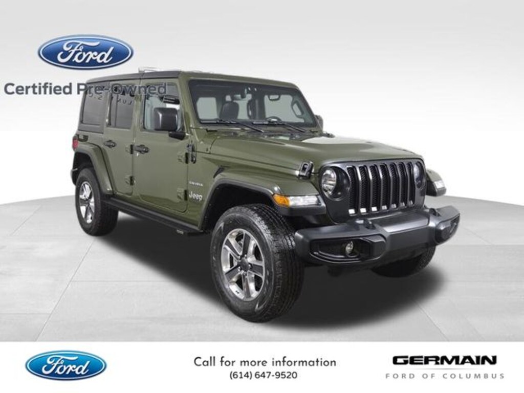 Certified 2021 Jeep Wrangler Unlimited Sahara SUV