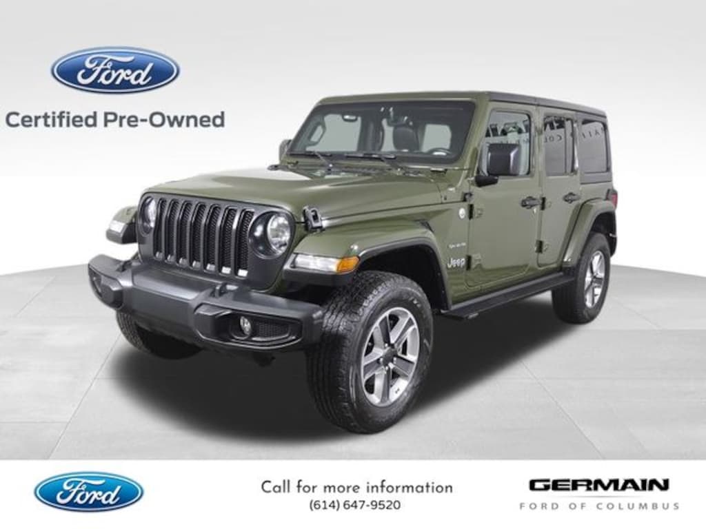 Certified 2021 Jeep Wrangler Unlimited Sahara SUV