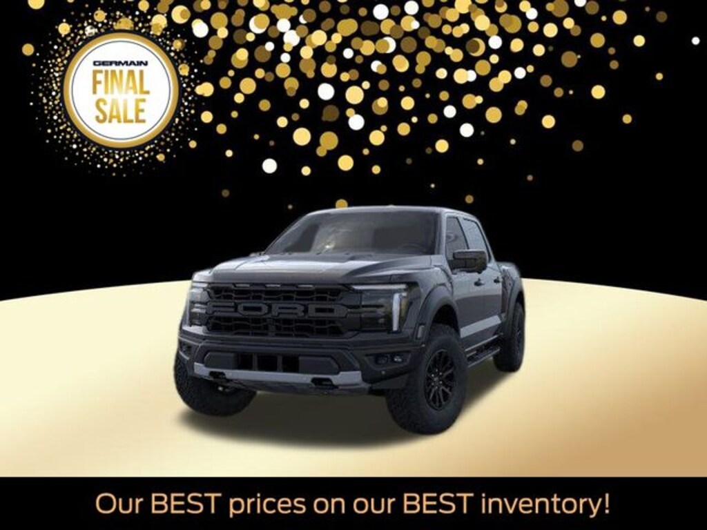 New 2025 Ford F-150 Raptor Truck SuperCrew Cab