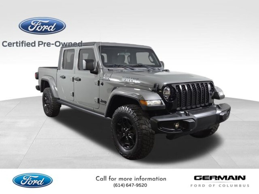 Certified 2021 Jeep Gladiator Sport Truck Crew Cab