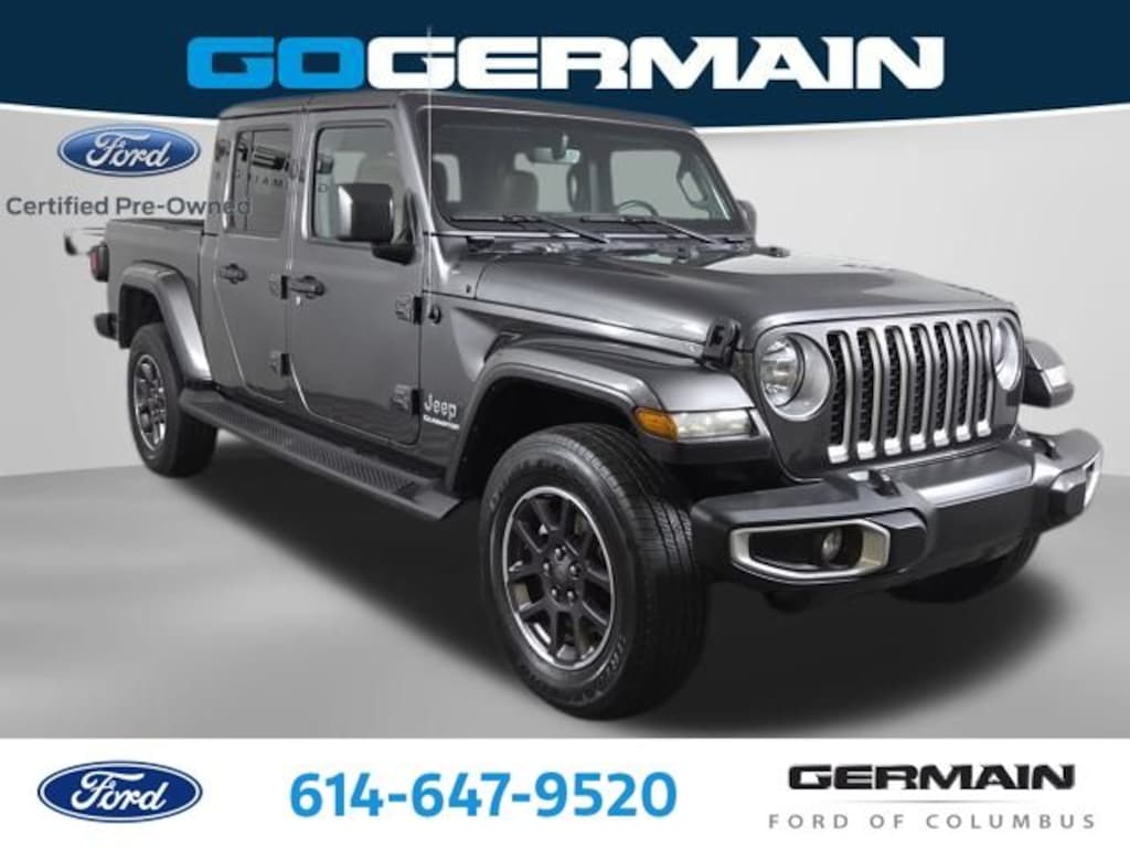 Certified 2022 Jeep Gladiator Overland Truck Crew Cab