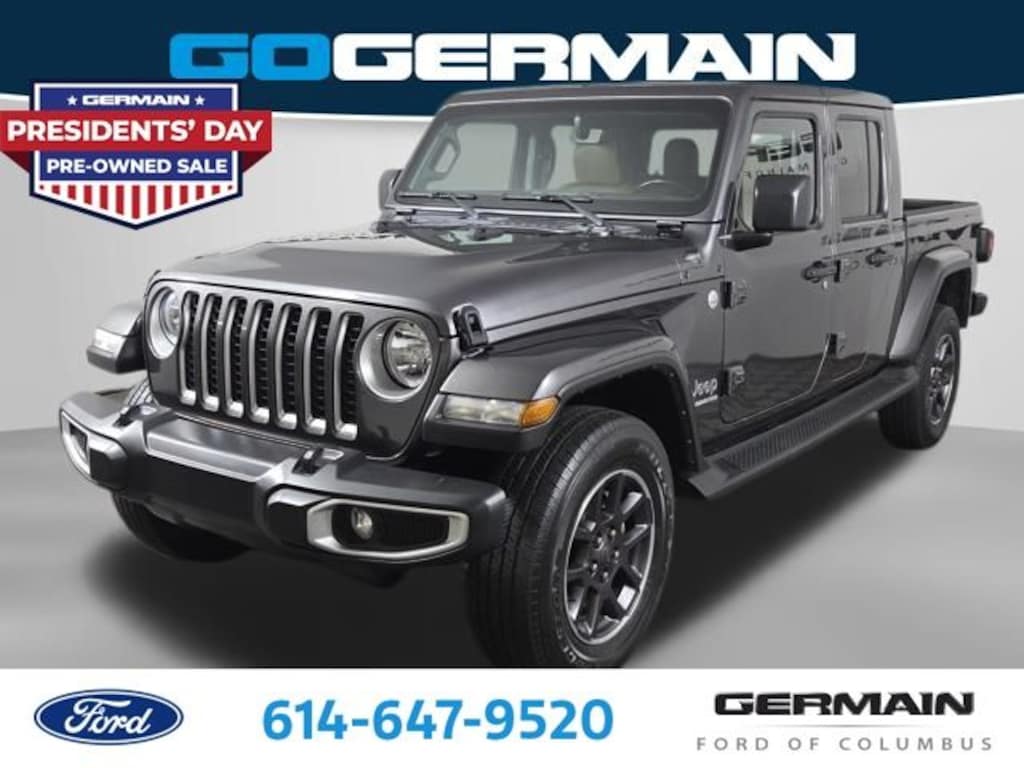 Certified 2022 Jeep Gladiator Overland Truck Crew Cab