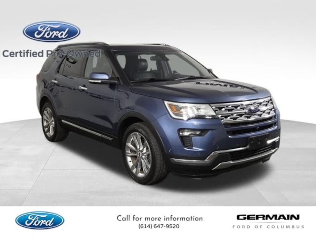 Certified 2018 Ford Explorer Limited SUV