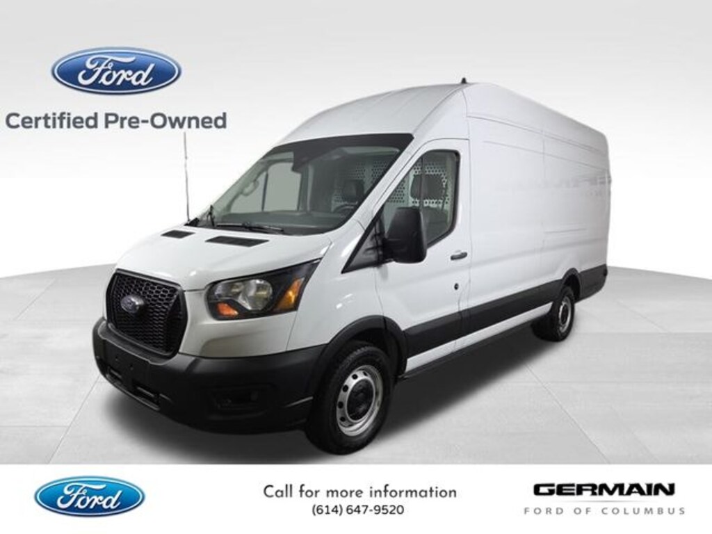 Certified 2024 Ford Transit-350 Cargo Base Van High Roof Ext. Van