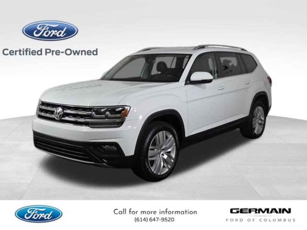 Certified 2019 Volkswagen Atlas 3.6L V6 SE w/Technology 4MOTION SUV