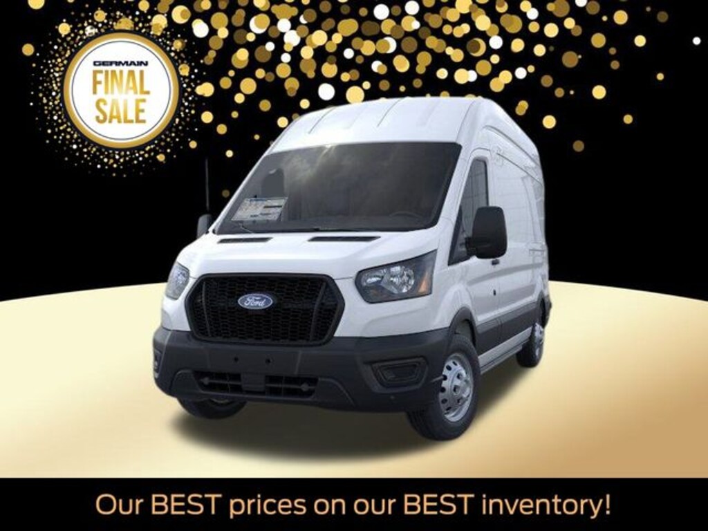 New 2026 Ford Transit-350 Cargo Base w/9,950 lb. GVWR Van High Roof Van