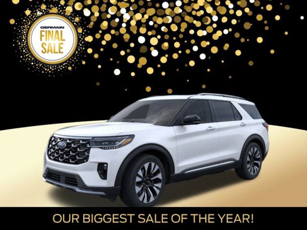 New 2026 Ford Explorer Platinum SUV