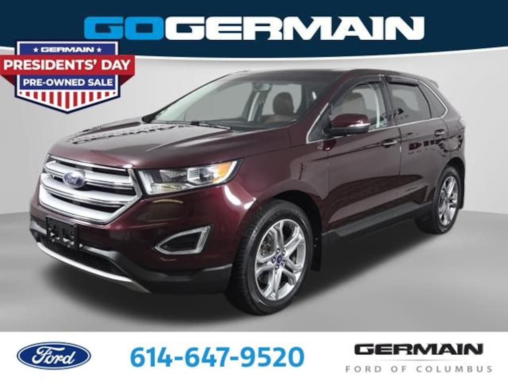 Certified 2017 Ford Edge Titanium SUV