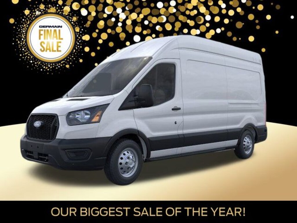 New 2026 Ford Transit-350 Cargo Base w/9,950 lb. GVWR Van High Roof Van