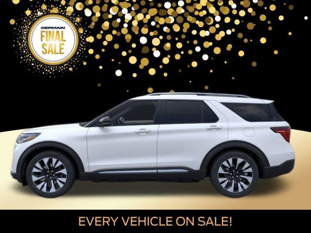 New 2026 Ford Explorer Platinum SUV